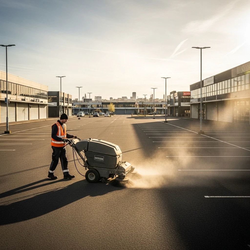 Professional Parking Lot Cleaning Services in Cincinnati, OH