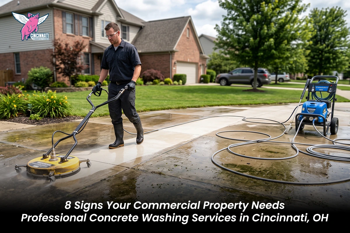 Expert Concrete Washing Services in Cincinnati OH