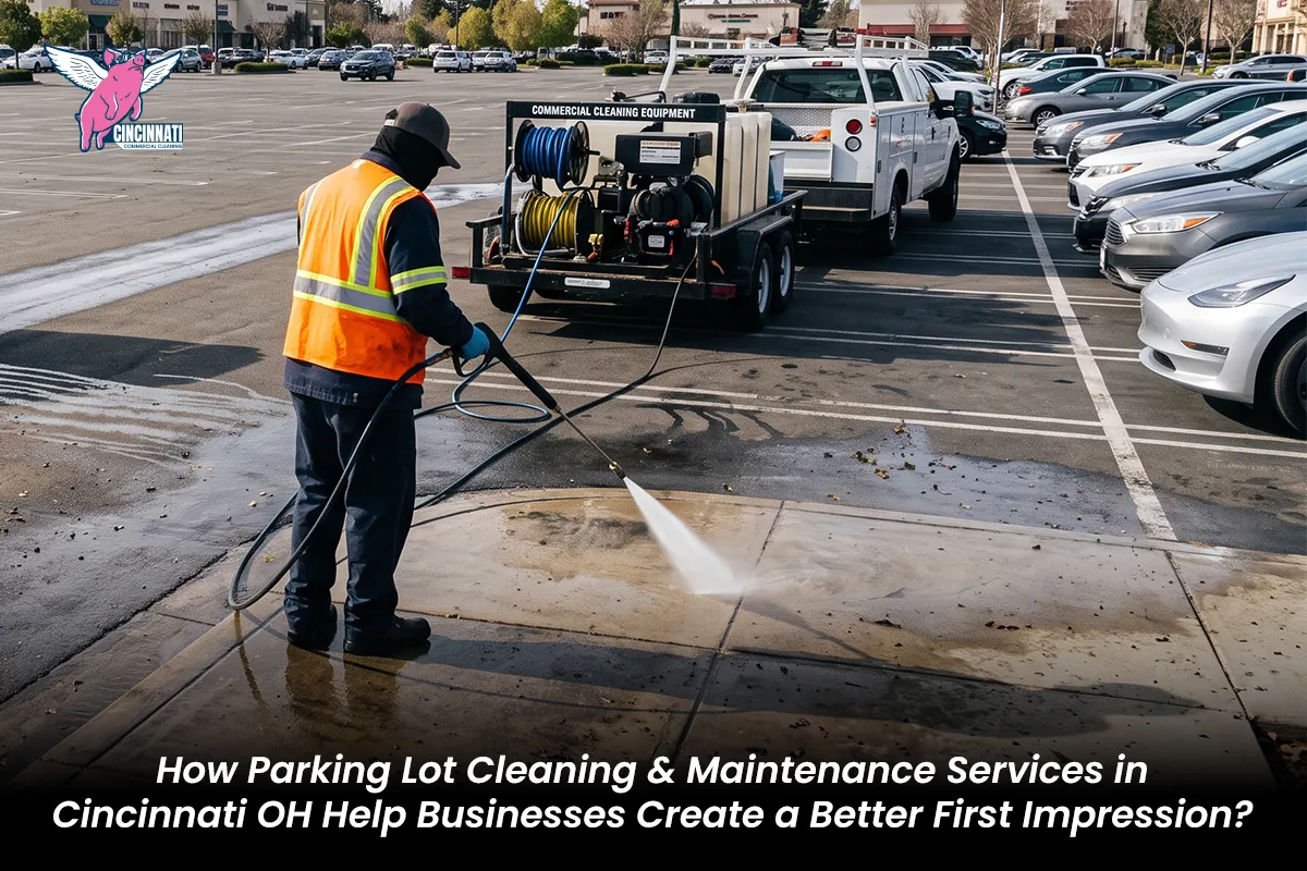 Parking Lot Cleaning and Maintenance Services